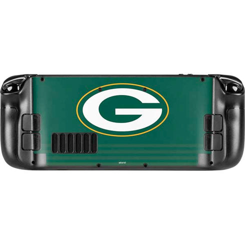 NFL Green Bay Packers Breakaway Steam Deck Handheld Gaming Computer Skin